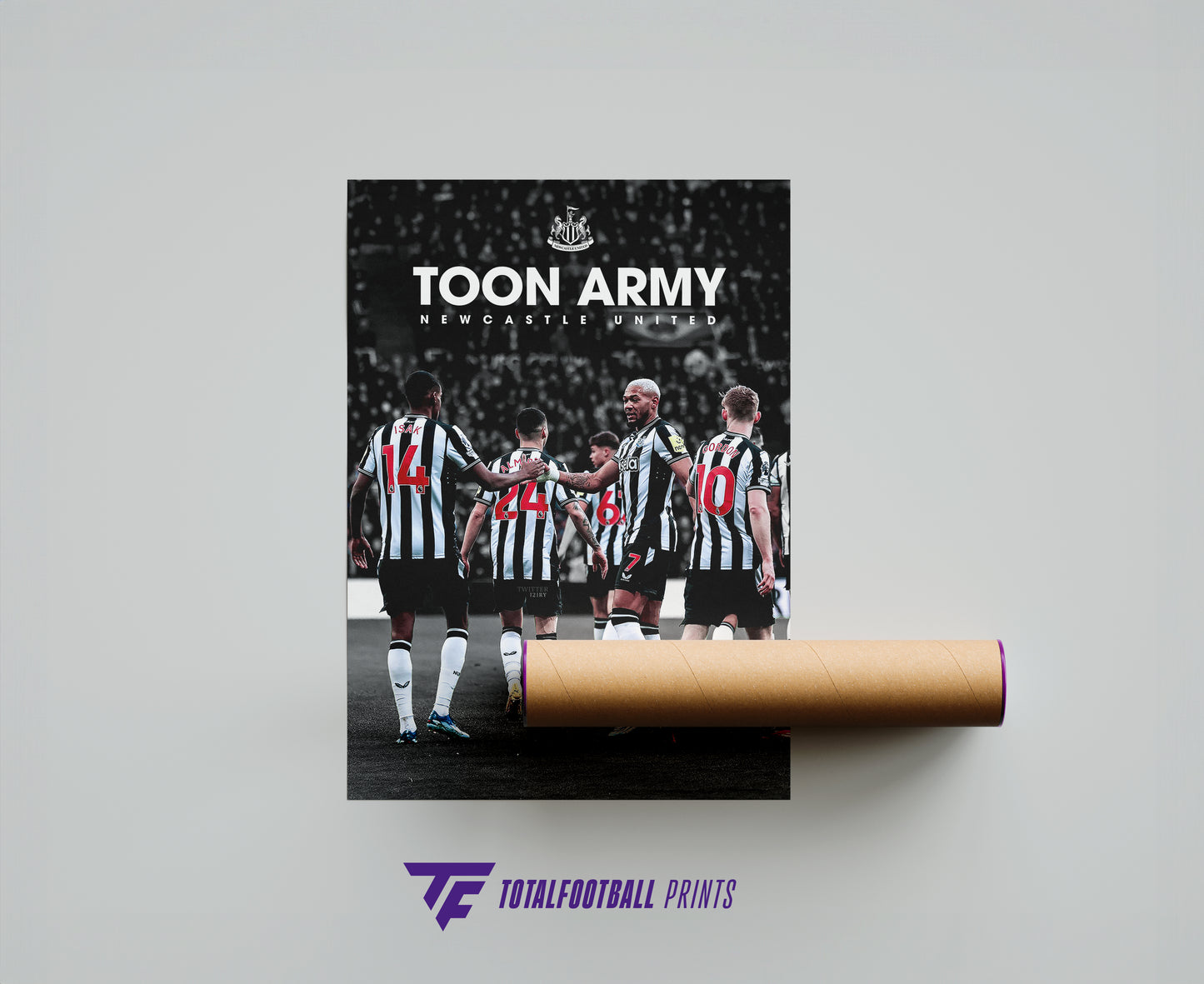 Newcastle United 'Toon Army' Poster