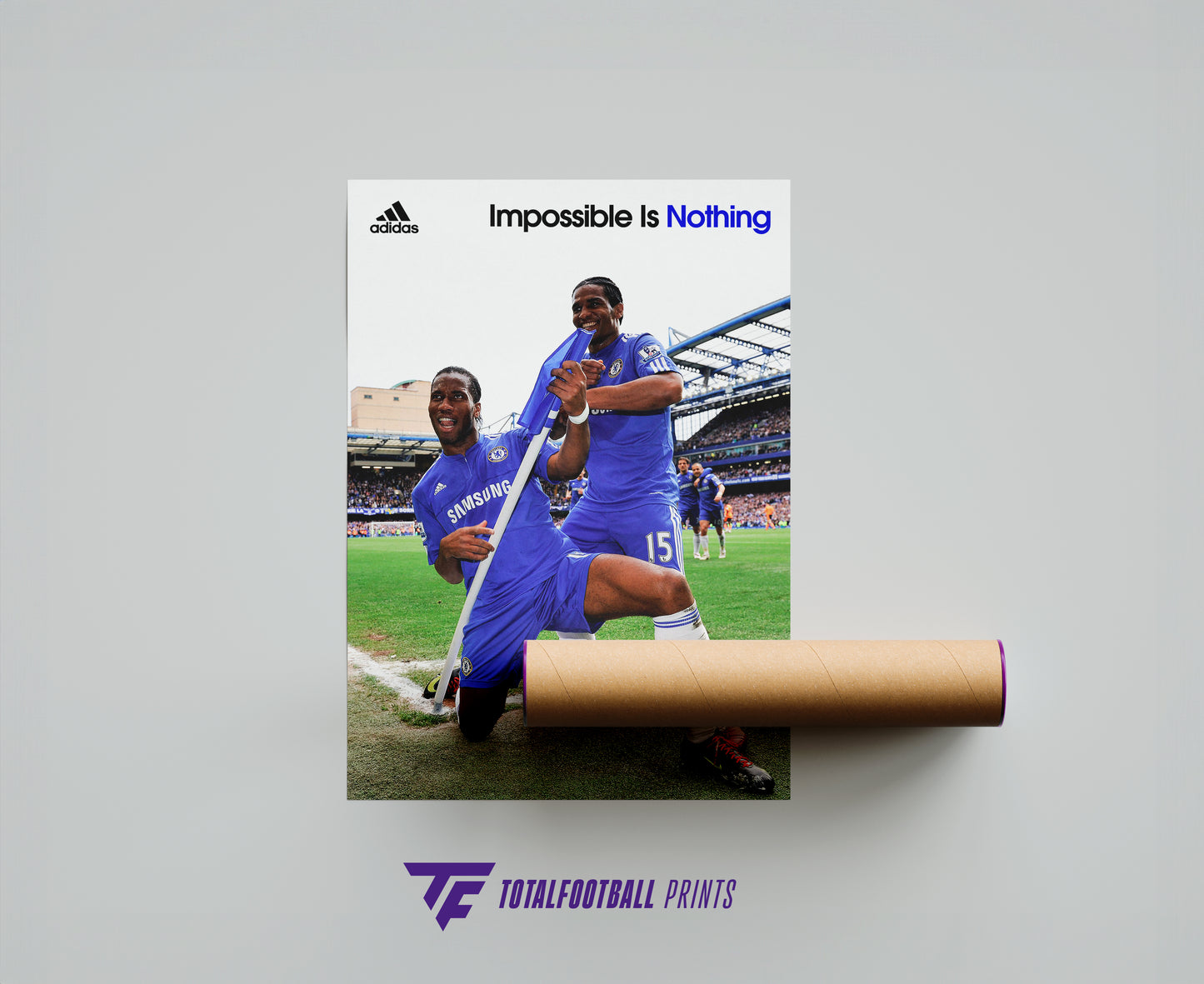 Didier Drogba 'Impossible Is Nothing' Poster