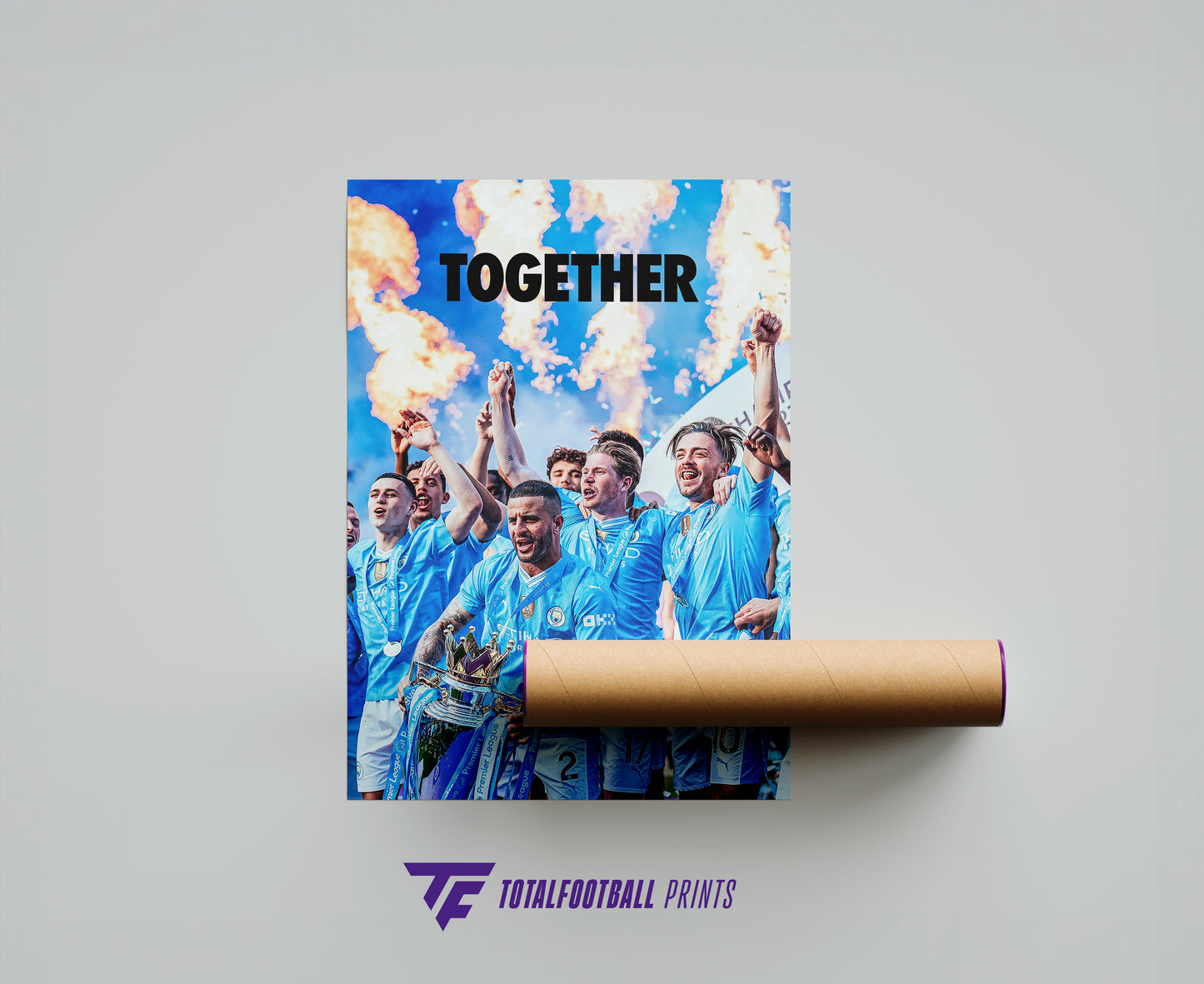 Manchester City 'Together' Poster