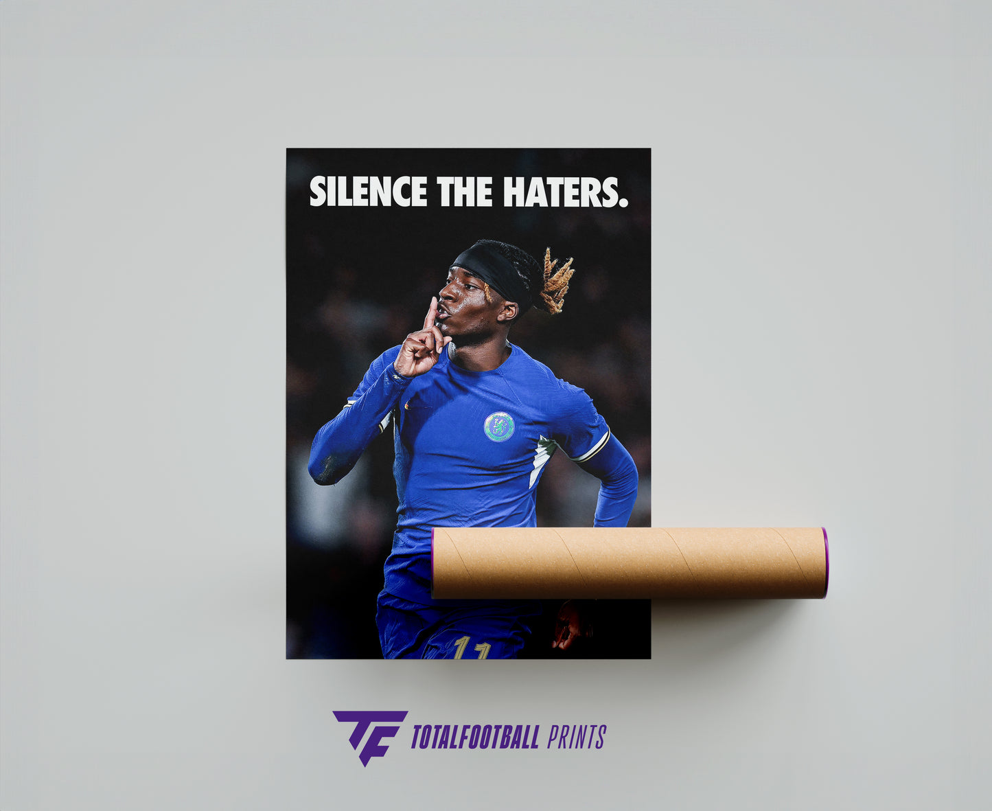 Noni Madueke 'Silence The Haters' Poster