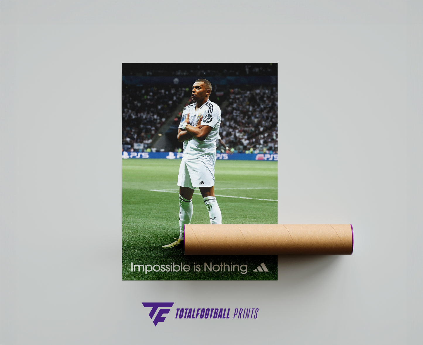 Kylian Mbappe 'Impossible Is Nothing' Poster