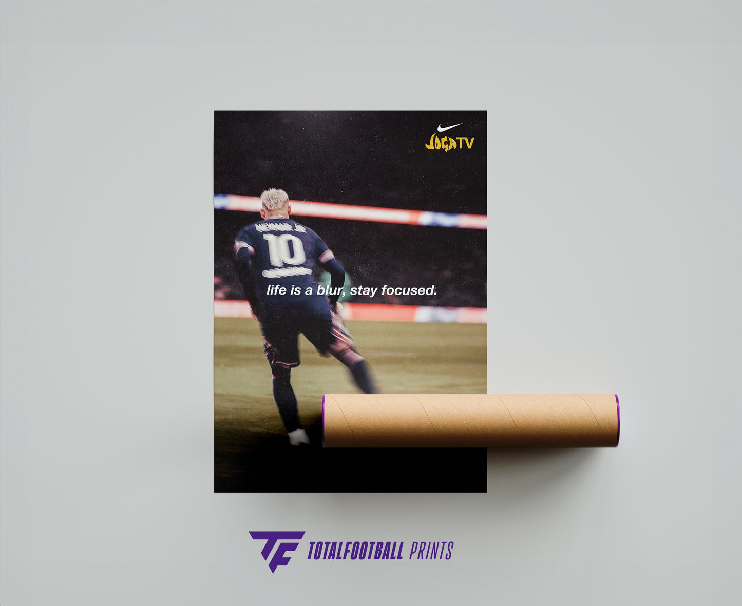 Neymar Jr. 'Life Is A Blur' Poster