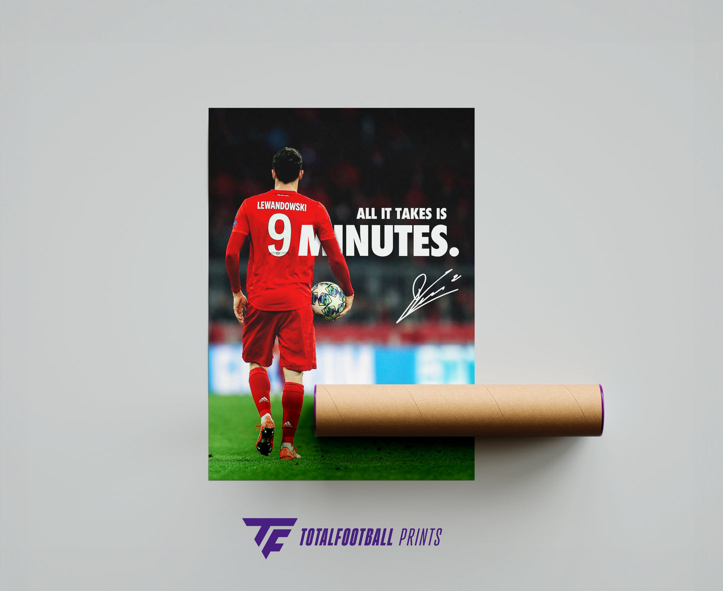 Robert Lewandowski '9 Minutes' Poster