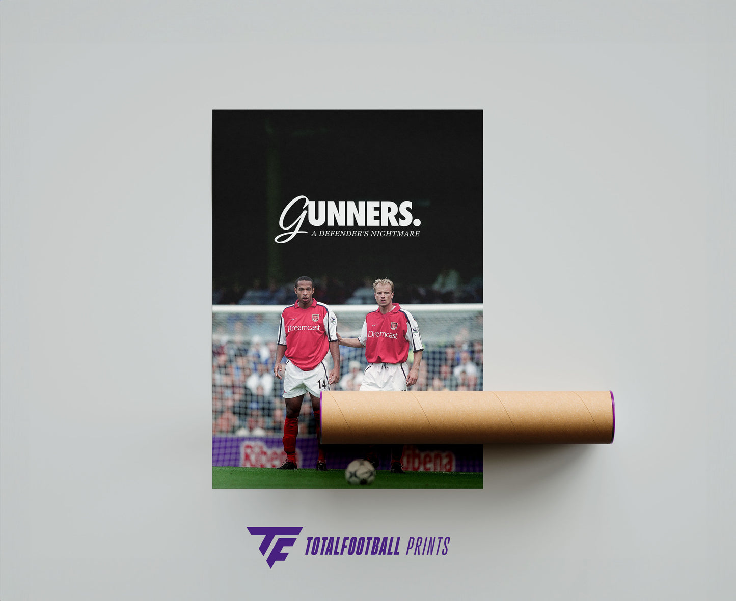 Henry & Bergkamp 'Gunners' Poster