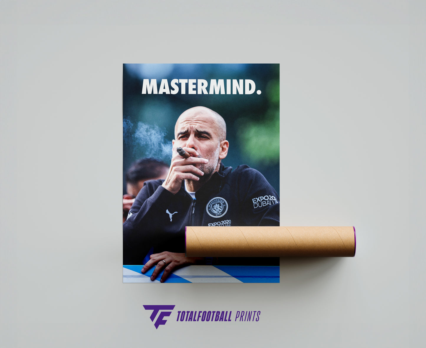 Pep Guardiola 'Mastermind' Poster