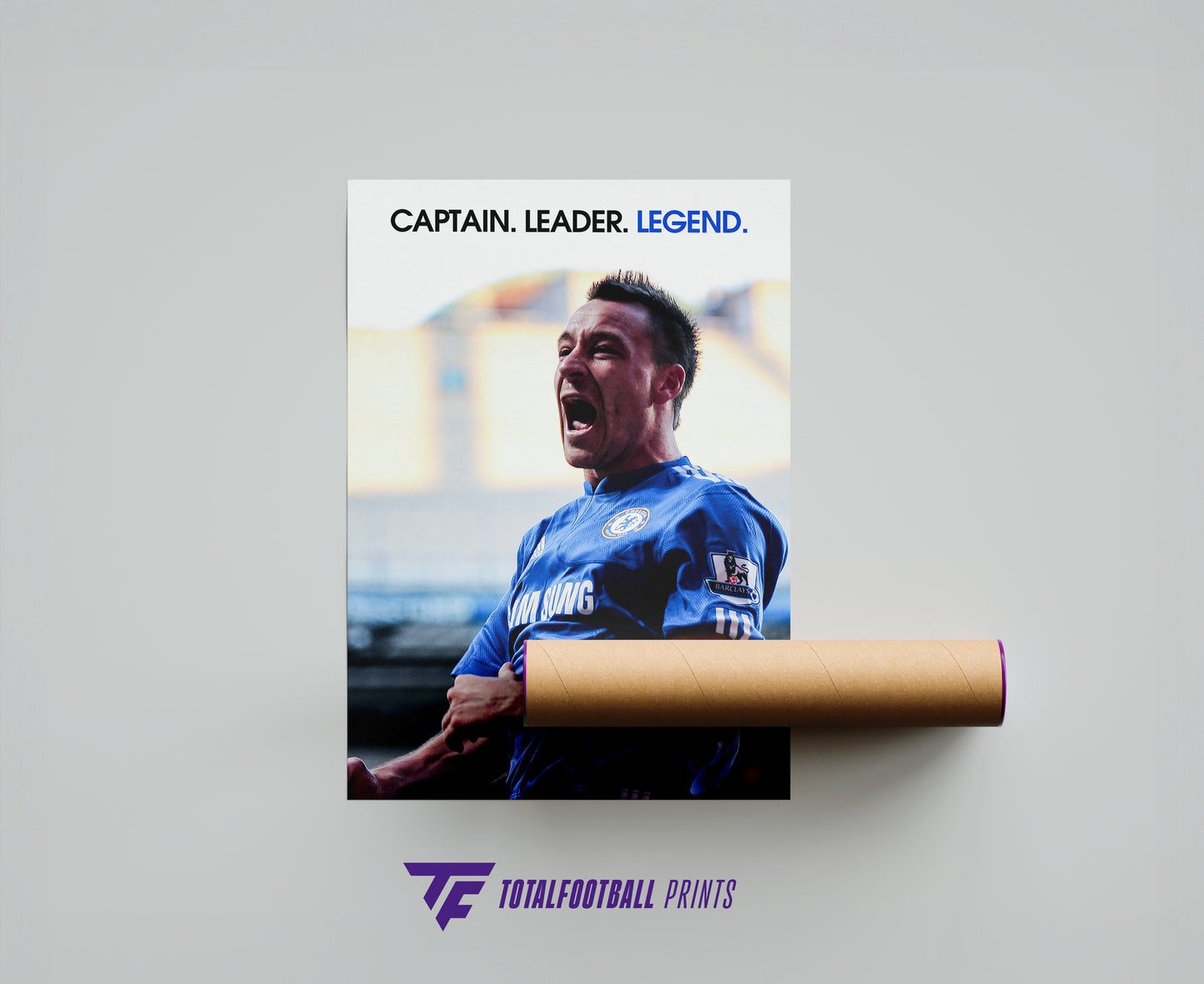 John Terry 'Captain. Leader. Legend.' Poster