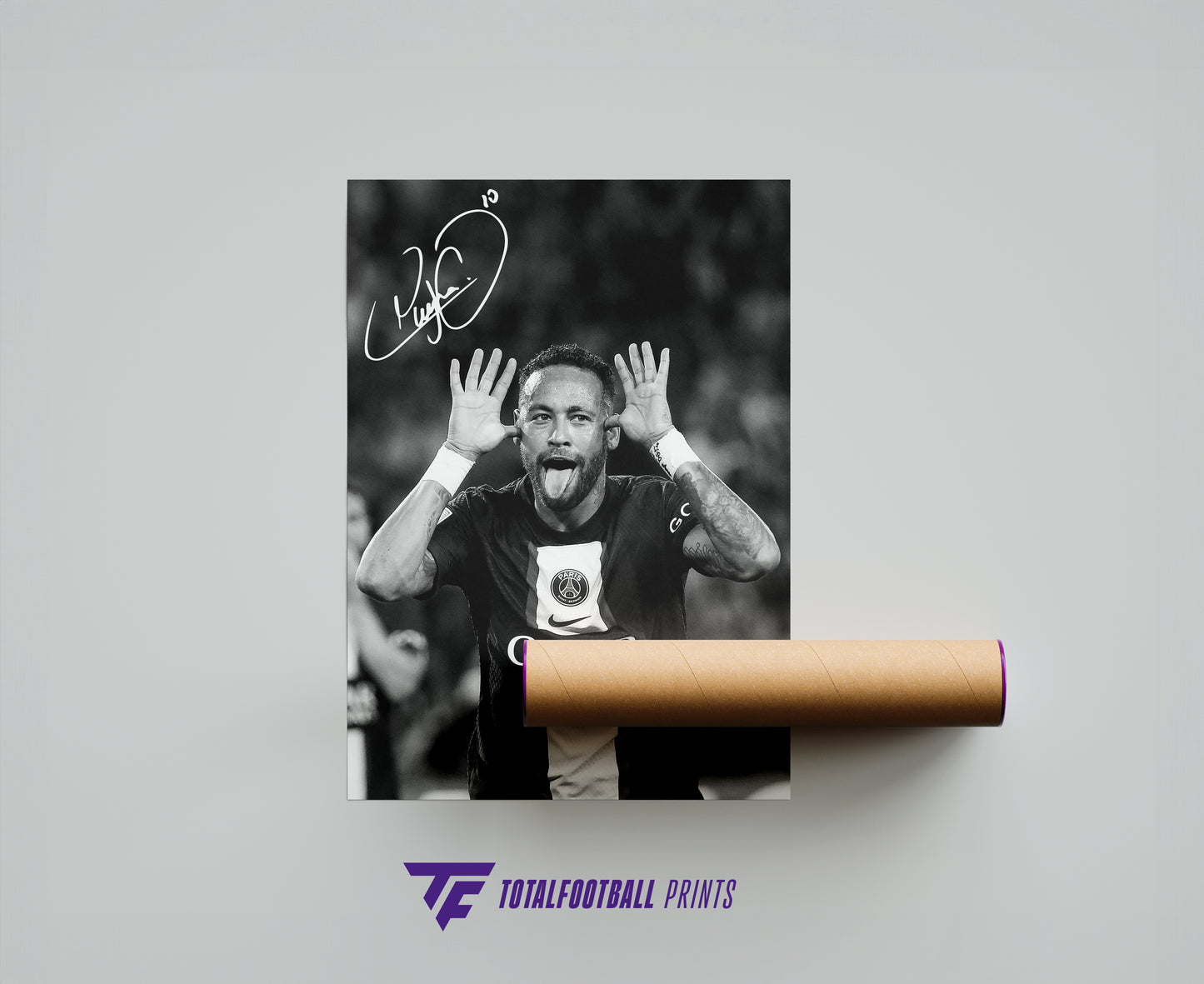 Neymar Jr. Signature Poster