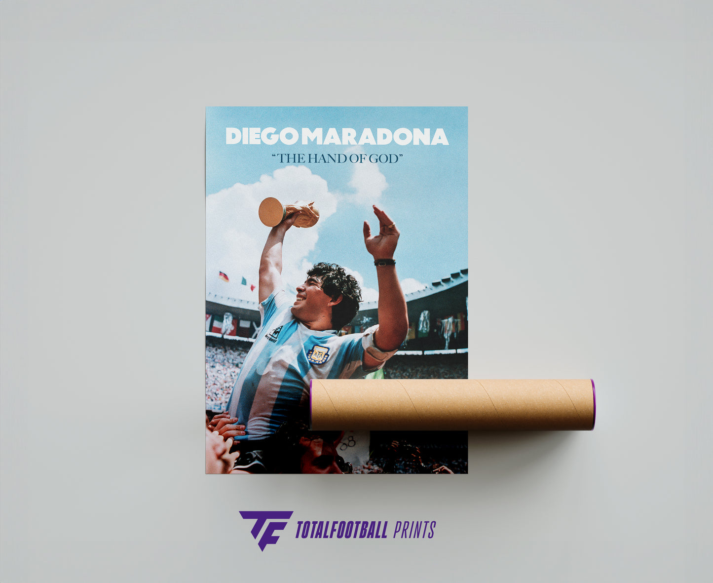 Diego Maradona 'Hand Of God' Poster