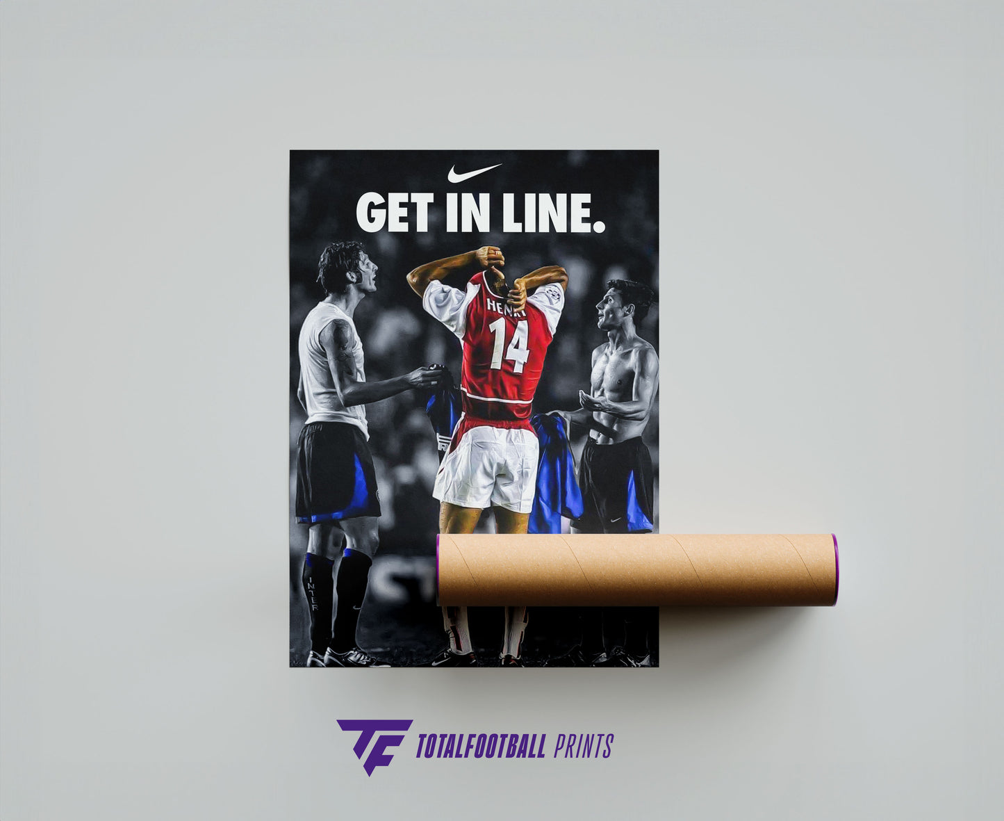 Thierry Henry 'Get In Line' Poster